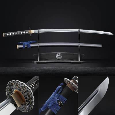 现代日本武士刀装饰摆件